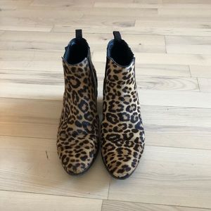 J. Crew Collection Calf Hair Chelsea Boots